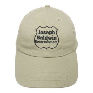 Joseph Baldwin Entertainment Tuck Strap Slide Cap OSFM Trucker Baseball Hat